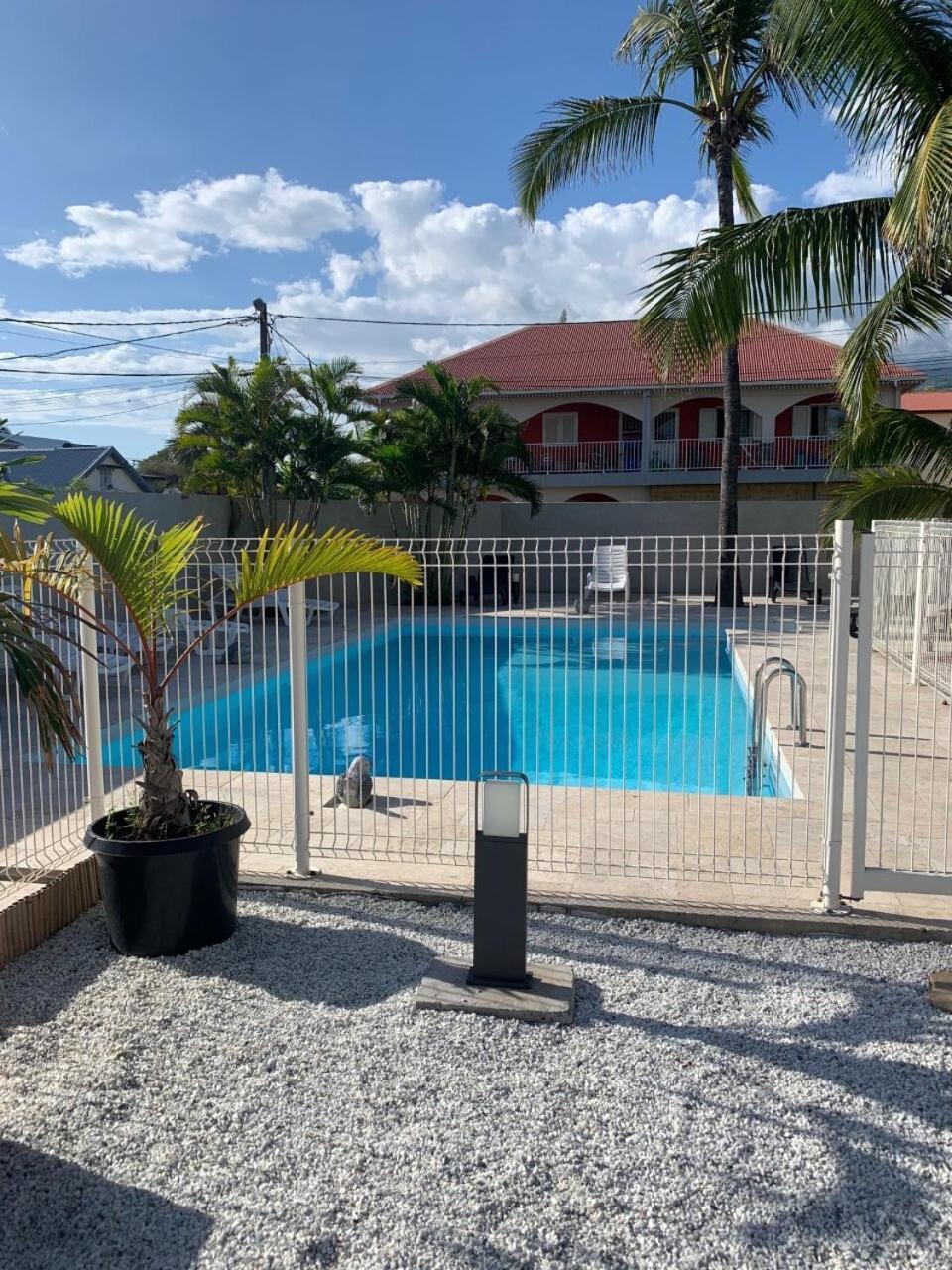 Étang-Salé les Bains Le Nid Tropical, Piscine Chauffee 빌라 객실 사진