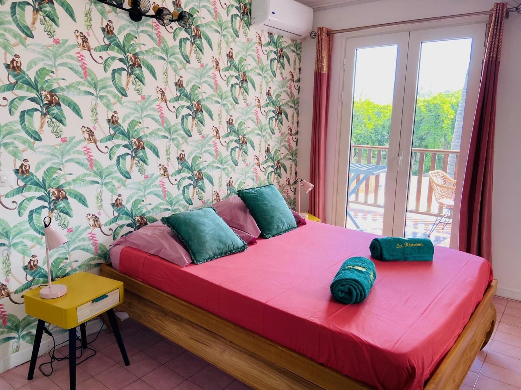 Étang-Salé les Bains Le Nid Tropical, Piscine Chauffee 빌라 객실 사진